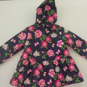 Little me -  Floral jacket/coat for girls